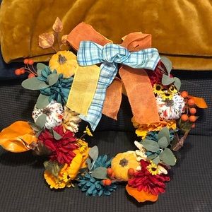 Pioneer woman fall wreath